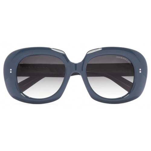 Cutler&Gross CGSN-9383 - 04 - 53 Lunettes de soleil Bleu Angulaire