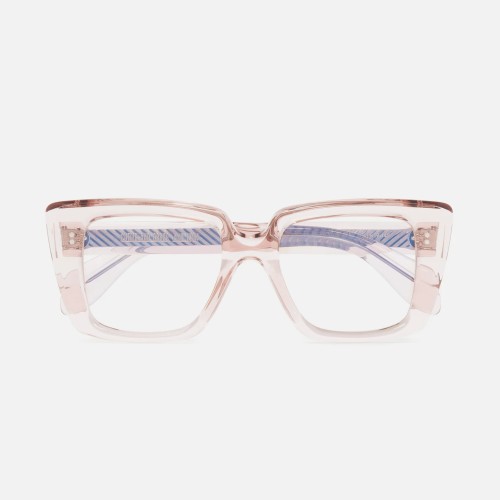 Cutler&Gross CGOP-1401 - 03 - 51 Cadres optiques Rose, Transparent Angulaire