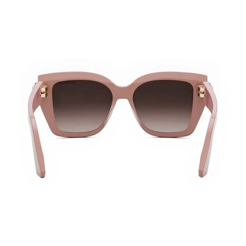 Dior CDIOR S1I - 40F1 D - 52 Lunettes de soleil Rose Coussin arrondi