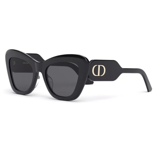 Dior DIORBOBBY B1U - 10A0 A - 52 Lunettes de soleil Noir Papillon