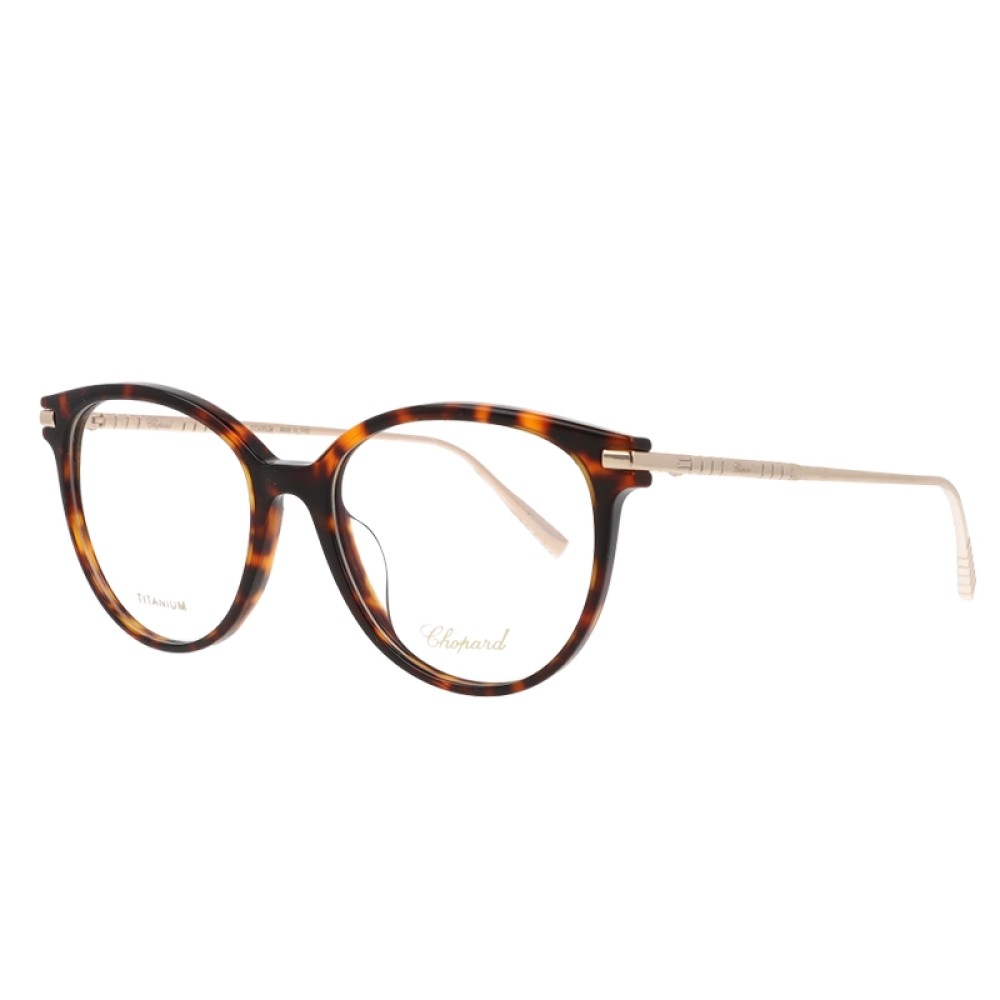 Chopard VCH298 - 0722 - 52 Cadres optiques Havane, Or Ovale
