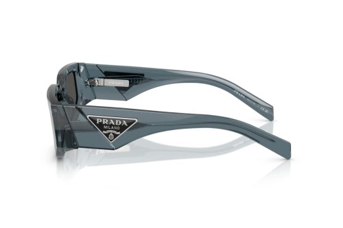 PRADA PR 09ZS - 17T08Z - ​54 Lunettes de soleil Translucide gris Angulaire