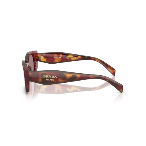PRADA PR B05S - ​22A20I - ​53 Lunettes de soleil Havane Angulaire