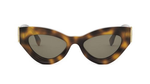 Fendi FE40146I - 53N - 52 Lunettes de soleil Havanna Cat Eye