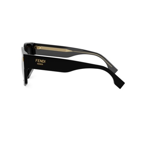 Fendi FE40162F - 01A - 54 Lunettes de soleil Black Square