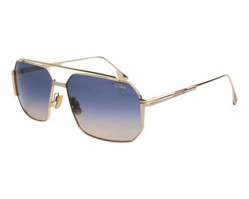 Cazal 755 - 002 - 63 Lunettes de soleil Gold Pilot (Aviator)