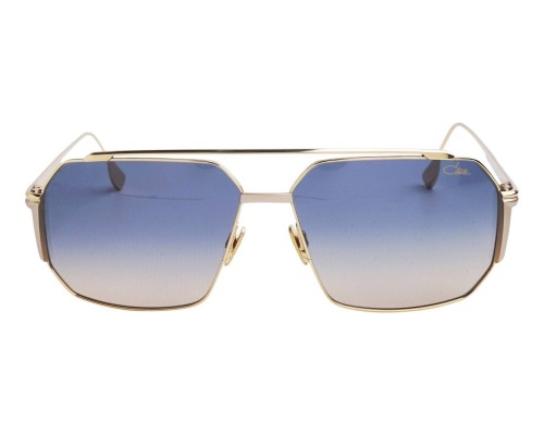 Cazal 755 - 002 - 63 Lunettes de soleil Gold Pilot (Aviator)