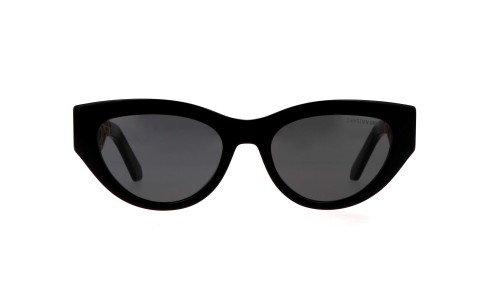 Dior DIORÉSILLE B1I - 10A0 - 53 Lunettes de soleil Noir, Or Œil de chat
