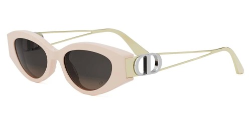 Dior 30MONTAIGNE B6F - 43F0 - 53 Lunettes de soleil Beige clair Ovale