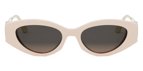 Dior 30MONTAIGNE B6F - 43F0 - 53 Lunettes de soleil Beige clair Ovale