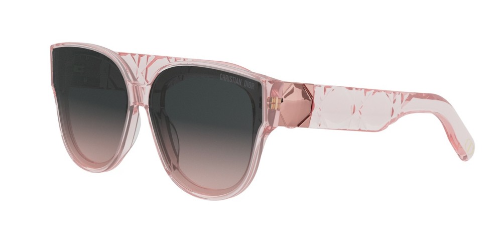 Dior LADY 95.22 R3I - 40AL - 64 Lunettes de soleil Rose Coussin arrondi