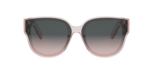 Dior LADY 95.22 R3I - 40AL - 64 Lunettes de soleil Rose Coussin arrondi
