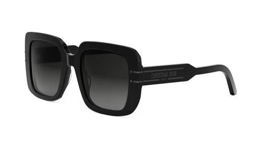 Dior DIORSIGNATURE S11F - 14A1 - 55 Lunettes de soleil Noir Angulaire