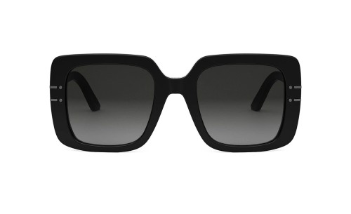Dior DIORSIGNATURE S11F - 14A1 - 55 Lunettes de soleil Noir Angulaire