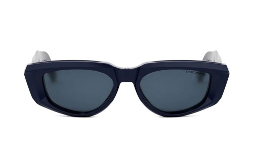 Dior DIORXPLORER S3I - 30B0 - 53 Lunettes de soleil Bleu foncé Angulaire