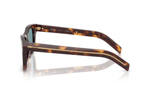 PRADA PR A17S - 15W04D - 54 - AVEC DES VERRES POLARISÉS Lunettes de soleil Havane foncé Angulaire