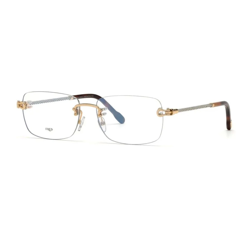 Fred FG50002U GOLD PLATED - 032 - 58 Cadres optiques Gold Square