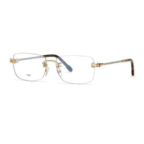 Fred FG50002U GOLD PLATED - 032 - 58 Cadres optiques Gold Square