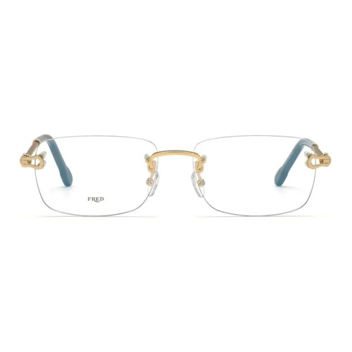 Fred FG50002U GOLD PLATED - 032 - 58 Cadres optiques Gold Square