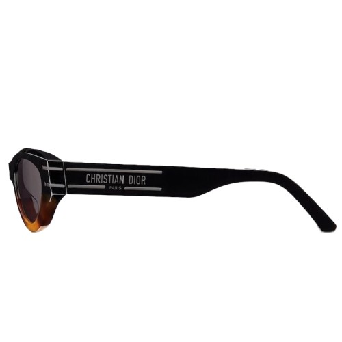 Dior DIORSIGNATURE B5I - 18A0 A - 51 Lunettes de soleil Noir, Havane Œil de chat