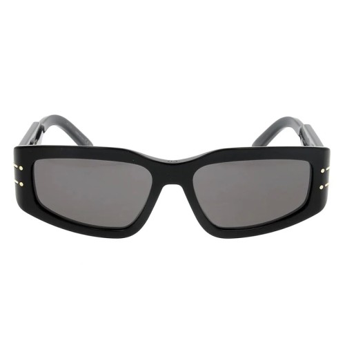 Dior DIORSIGNATURE S9U - 10A0 A - 56 Lunettes de soleil Noir Angulaire