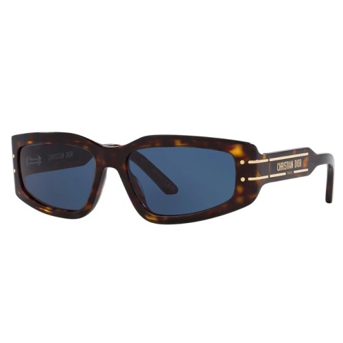 Dior DIORSIGNATURE S9U - 20B0 A - 56 Lunettes de soleil Havane Angulaire