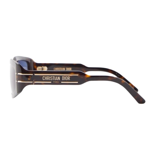 Dior DIORSIGNATURE S9U - 20B0 A - 56 Lunettes de soleil Havane Angulaire