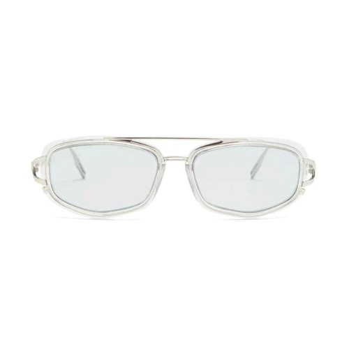 Dior NEODIOR S1U - 88I0 - 56 Lunettes de soleil Argent Angulaire