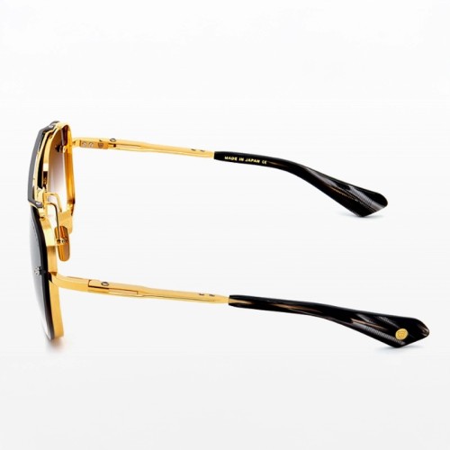 Dita MACH SIX//TITANIUM DTS121 - 01 - 62 Lunettes de soleil Pilot (Aviator)