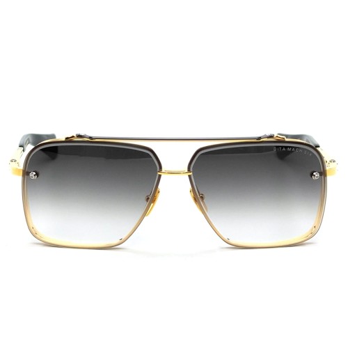 Dita MACH SIX//TITANIUM DTS121 - 01 - 62 Lunettes de soleil Pilot (Aviator)