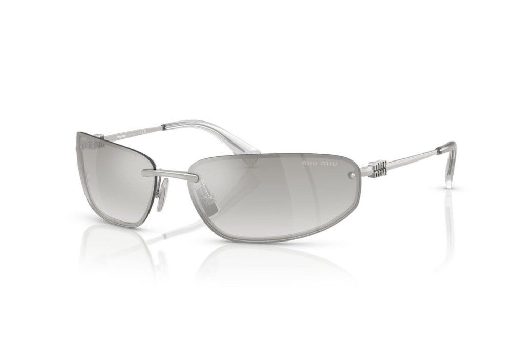 MIU MIU MU A50S - 1BC8H1 - 68 Lunettes de soleil Silver Oval