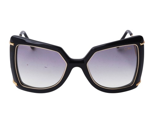 Cazal 8506 - 001 - 55 Lunettes de soleil Noir, Or Œil de chat