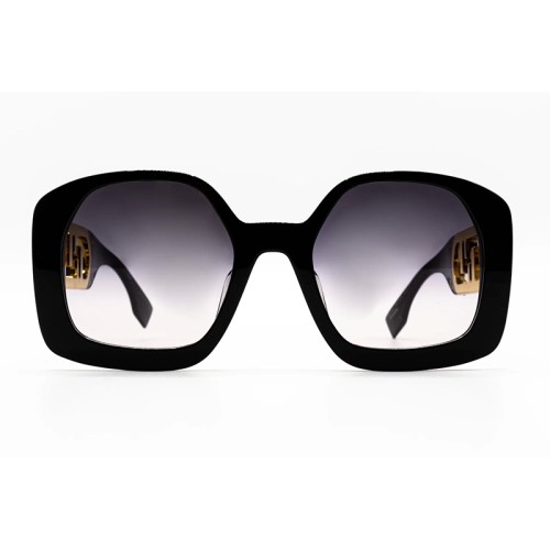 Fendi FE40048U - 01B - 54 Lunettes de soleil Square
