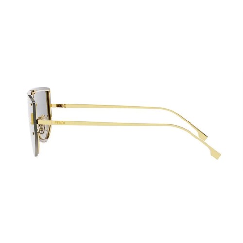 Fendi FE40096U - 30F - 69 Lunettes de soleil Or Pilote (Aviateur)
