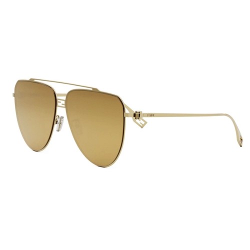 Fendi FE40122U - 30L - 59 Lunettes de soleil Or Pilote (Aviateur)