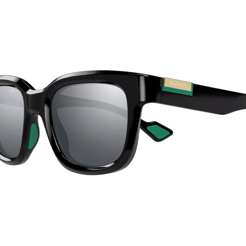 Gucci GG1621S - 001 - 53 Lunettes de soleil Noir Coussin arrondi