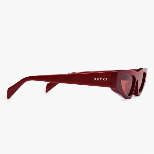 Gucci GG1779SA - 002 - 52 Lunettes de soleil Rouge Œil de chat