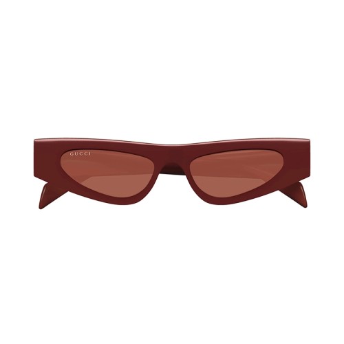Gucci GG1779SA - 002 - 52 Lunettes de soleil Rouge Œil de chat