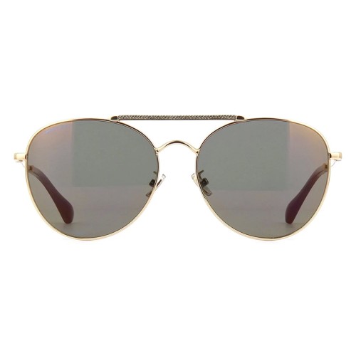 Jimmy Choo ABBIE/G/S - W8QK1 - 61 Lunettes de soleil Or Pilote (Aviateur)