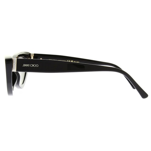 Jimmy Choo ADDY/S - 807IR - 52 Lunettes de soleil Noir Œil de chat