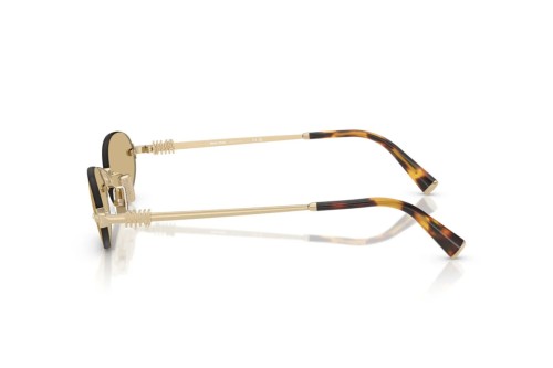 MIU MIU MU A54S - ZVN10R - 51 Lunettes de soleil Or Ovale