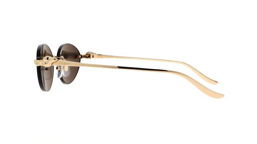 Cartier CT0504S - 001 - 58 Lunettes de soleil Or Ovale