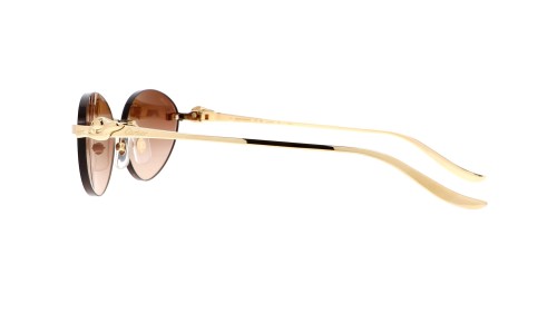Cartier CT0504S - 003 - 58 Lunettes de soleil Gold Oval