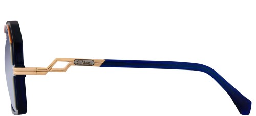 Cazal 8510 - 003 - 58 Lunettes de soleil Bleu Angulaire