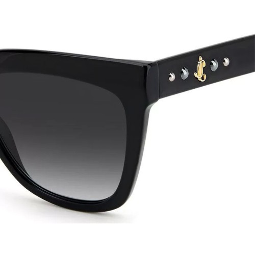 Jimmy Choo JULIEKA/S - 8079O - 55 Lunettes de soleil Noir Coussin arrondi