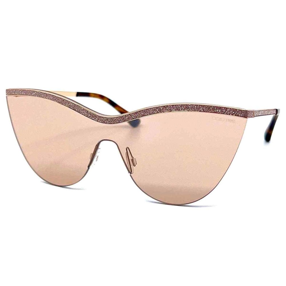 Jimmy Choo KRISTEN/S - 06J2S Lunettes de soleil Rose, Havane Bouclier