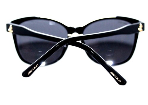 Jimmy Choo LIDIE/F/SK - 1EIIR - 59 Lunettes de soleil Noir Œil de chat