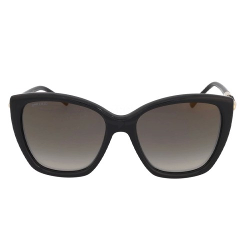 Jimmy Choo ROSE/S - 807FQ - 55 Lunettes de soleil Noir Œil de chat