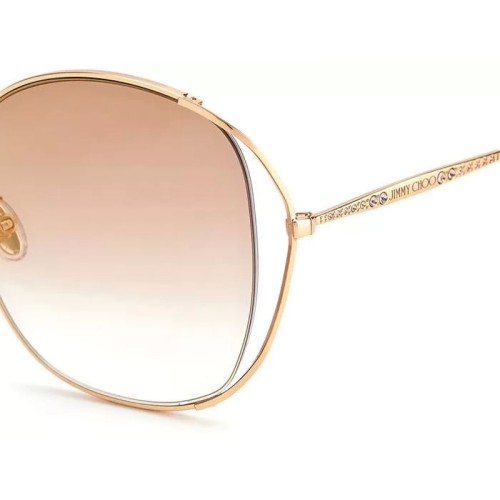 Jimmy Choo TINKA/G/SK - DDBJL - 61 Lunettes de soleil Pillow (Rounded)