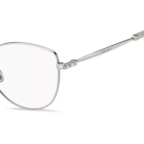 Jimmy Choo JC285 - 010 - 54 Cadres optiques Argent Œil de chat